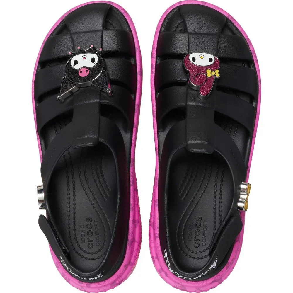 Crocs Stomp Sandal Unisex M7W9 Hello Kitty & Friends My Melody & Kuromi ZOGG3446